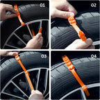 Car Tire Anti-Skid Chains - Winter Snow Traction Straps - LitNest