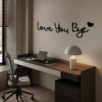 Goodbye Love You Sign Decoration Home Living Room Bedroom Wall Pendant - LitNest