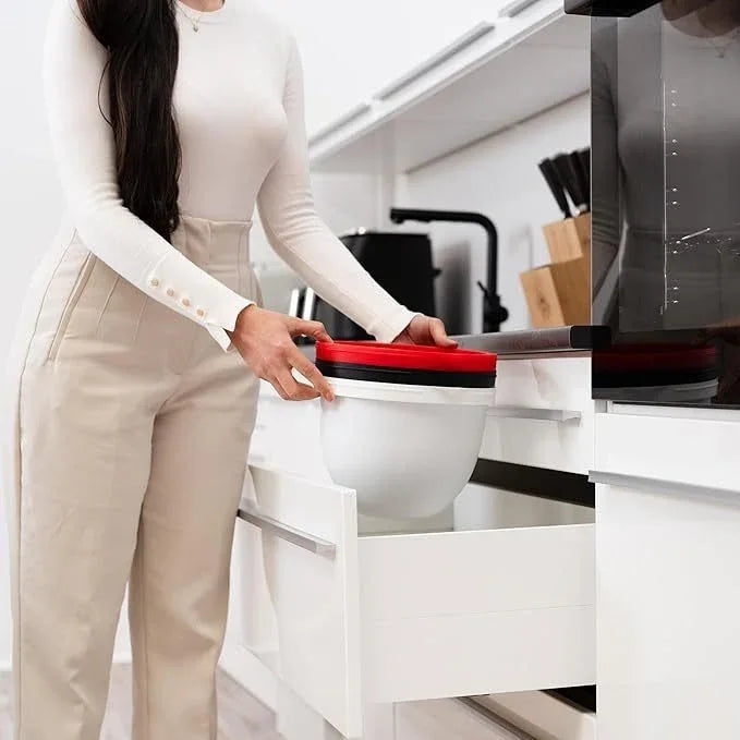 Silicone Mixing Bowl Liner | Non-Stick Baking Mat for Flour & Dough - LitNest