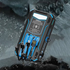 Professional 20000mAh Solar Power Bank - Wireless Charging & Emergency LED - LitNest