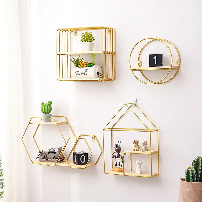Corner Wall Shelf - Floating Corner Shelves for Modern Home Decor - LitNest