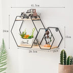 Corner Wall Shelf - Floating Corner Shelves for Modern Home Decor - LitNest