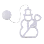Christmas LED Lights - Festive Suction Cup Window Decorations LitNest