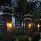 Solar Wall Light Outdoor - Motion Sensor LED Security Light with 3 Modes, IP65 Waterproof - LitNest