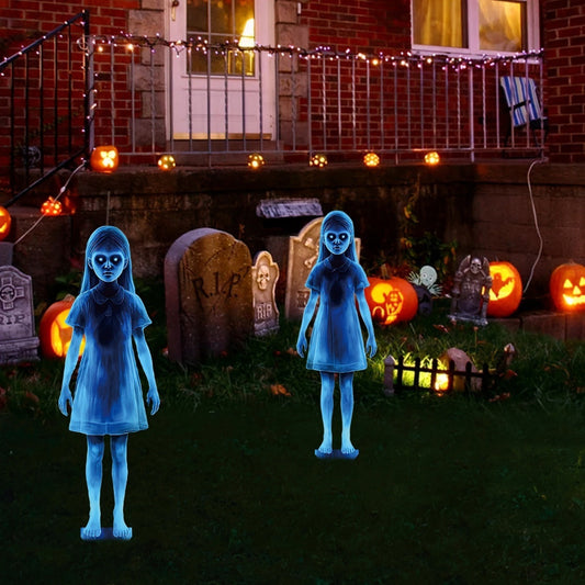 Interactive Halloween Ghost Decoration - Motion Sensor Spooky Yard Decor with AI Technology - LitNest