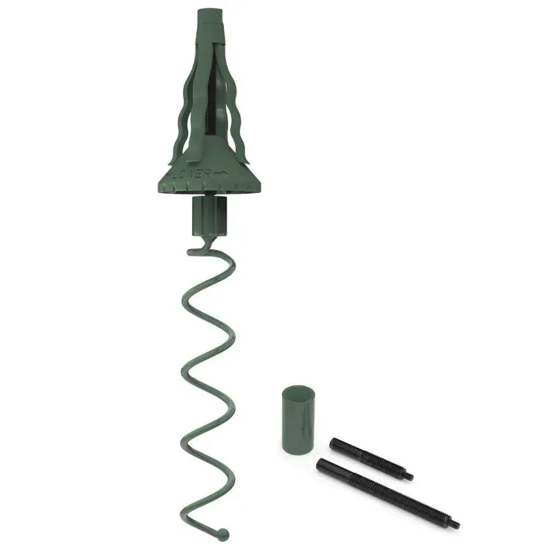 Christmas Tree Topper Holder - Adjustable Green Stabilizer - LitNest