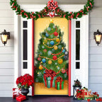 Christmas Forest Tapestry - Door Hanging Decoration for Holiday Parties - LitNest