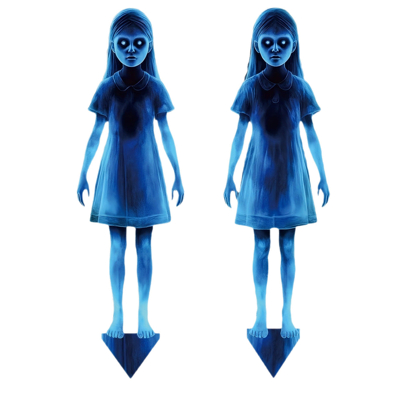 Interactive Halloween Ghost Decoration - Motion Sensor Spooky Yard Decor with AI Technology - LitNest