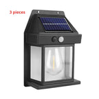 Solar Wall Light Outdoor - Motion Sensor LED Security Light with 3 Modes, IP65 Waterproof - LitNest