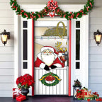Christmas Forest Tapestry - Door Hanging Decoration for Holiday Parties - LitNest