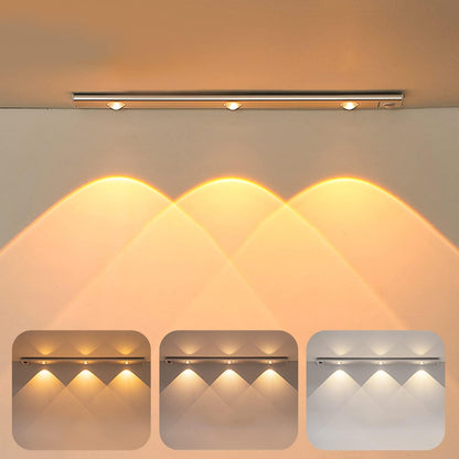 LED Motion Sensor Cabinet Light - Wireless Magnetic USB Rechargeable - LitNest