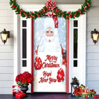 Christmas Forest Tapestry - Door Hanging Decoration for Holiday Parties - LitNest