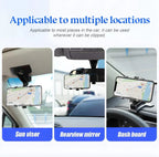 360° Car Phone Holder - Multi-Position Dashboard Mount | Universal Clip Bracket - LitNest