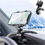 360° Car Phone Holder - Multi-Position Dashboard Mount | Universal Clip Bracket - LitNest