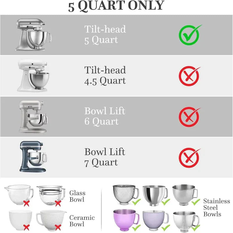 Silicone Mixing Bowl Liner | Non-Stick Baking Mat for Flour & Dough - LitNest