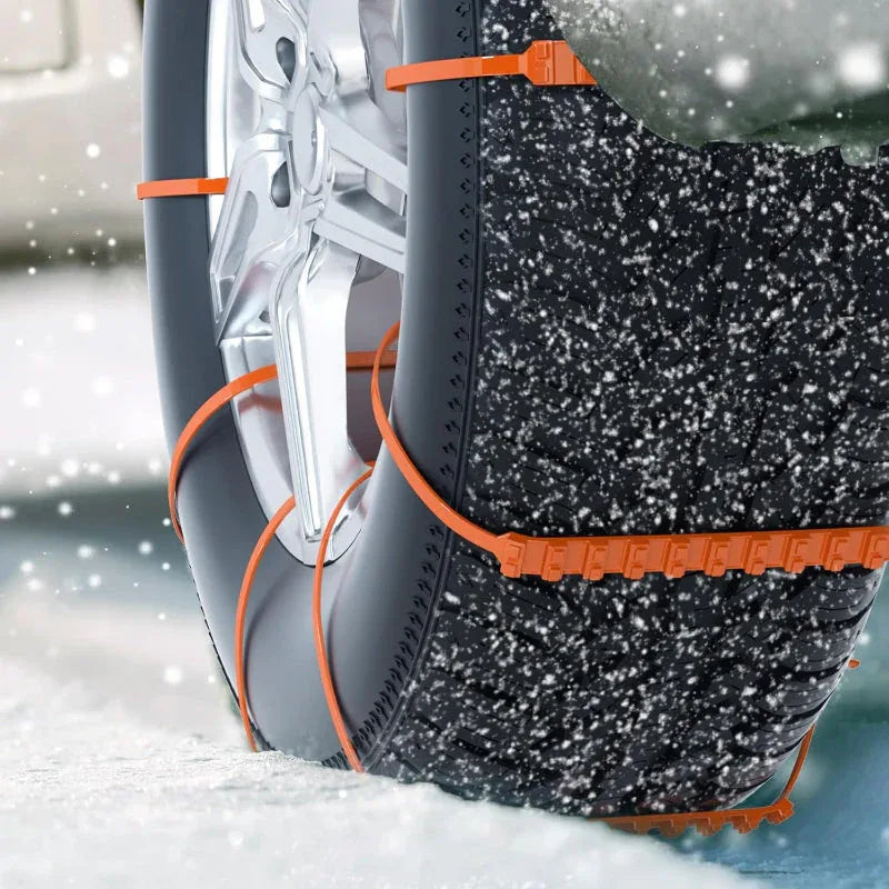 Car Tire Anti-Skid Chains - Winter Snow Traction Straps - LitNest