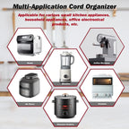 Premium TPU Silicone Cable Organizer - 3 Pack - LitNest