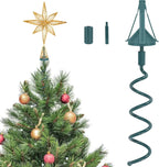 Christmas Tree Topper Holder - Adjustable Green Stabilizer - LitNest