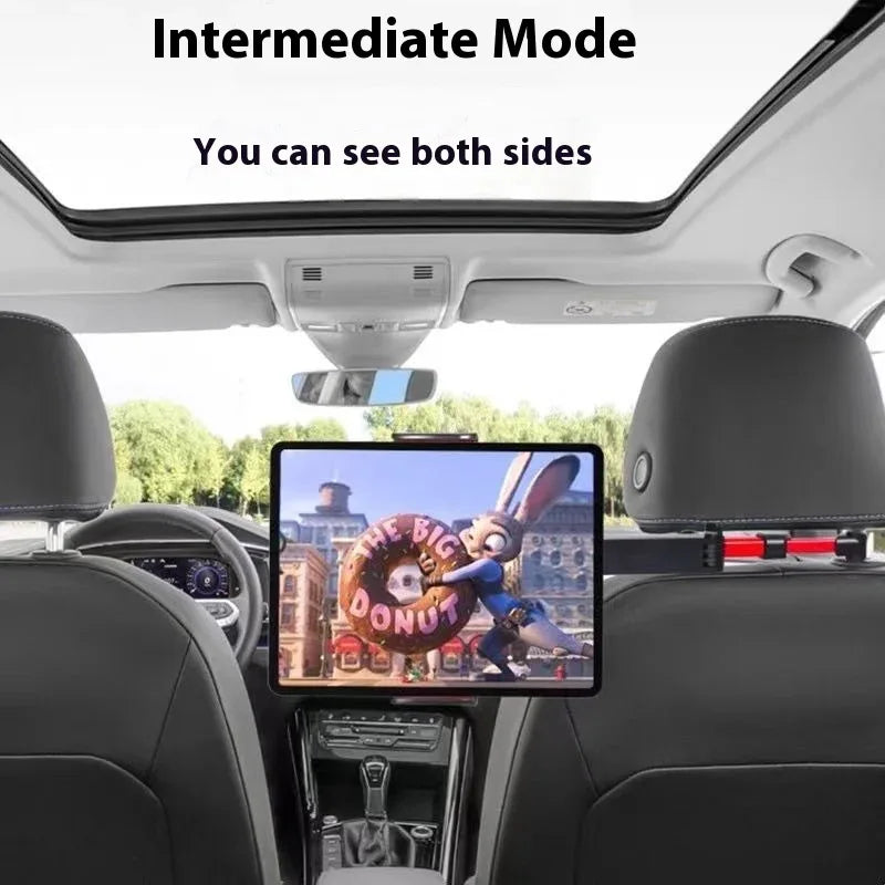 Car Back Seat Phone & Tablet Holder - Universal Dual-Use Mount | - LitNest