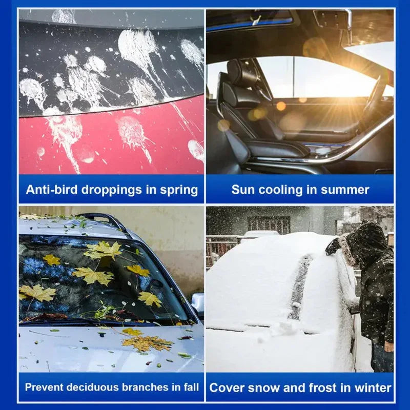 Windshield Snow Cover | Car Ice Shield for Winter Protection - LitNest