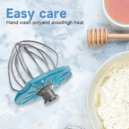 KitchenAid Bowl-Lift Stand Mixer Accessory - Mix Without The Mess - 6-Wire Whisk Compatible