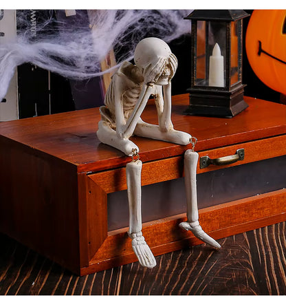 Halloween Skull Resin Decorations Ghost Festival Atmosphere Decorations - LitNest