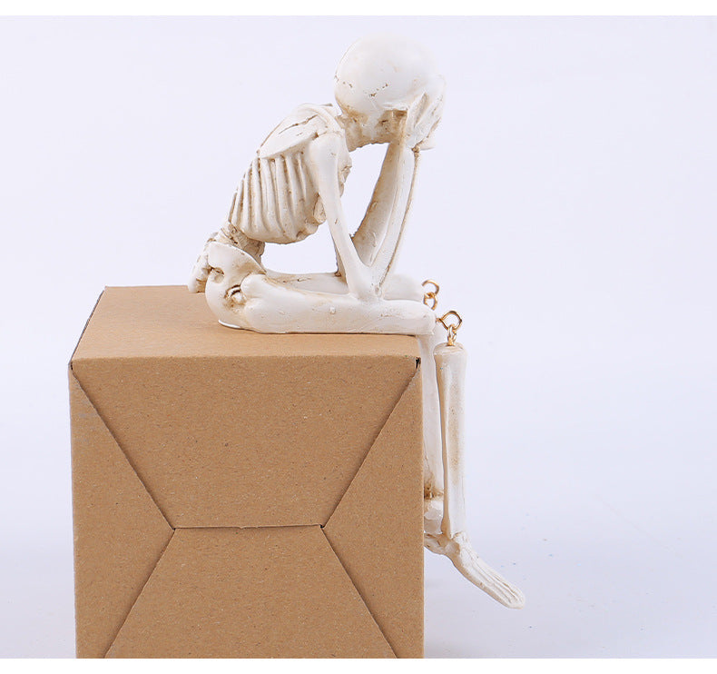 Halloween Skull Resin Decorations Ghost Festival Atmosphere Decorations - LitNest