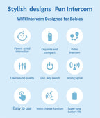 Mini Video Walkie Talkies for Kids - Rechargeable 2 Pack | LitNest LitNest