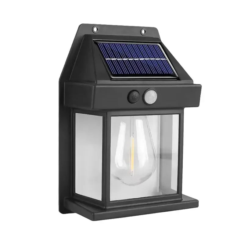 Solar Wall Light Outdoor - Motion Sensor LED Security Light with 3 Modes, IP65 Waterproof - LitNest