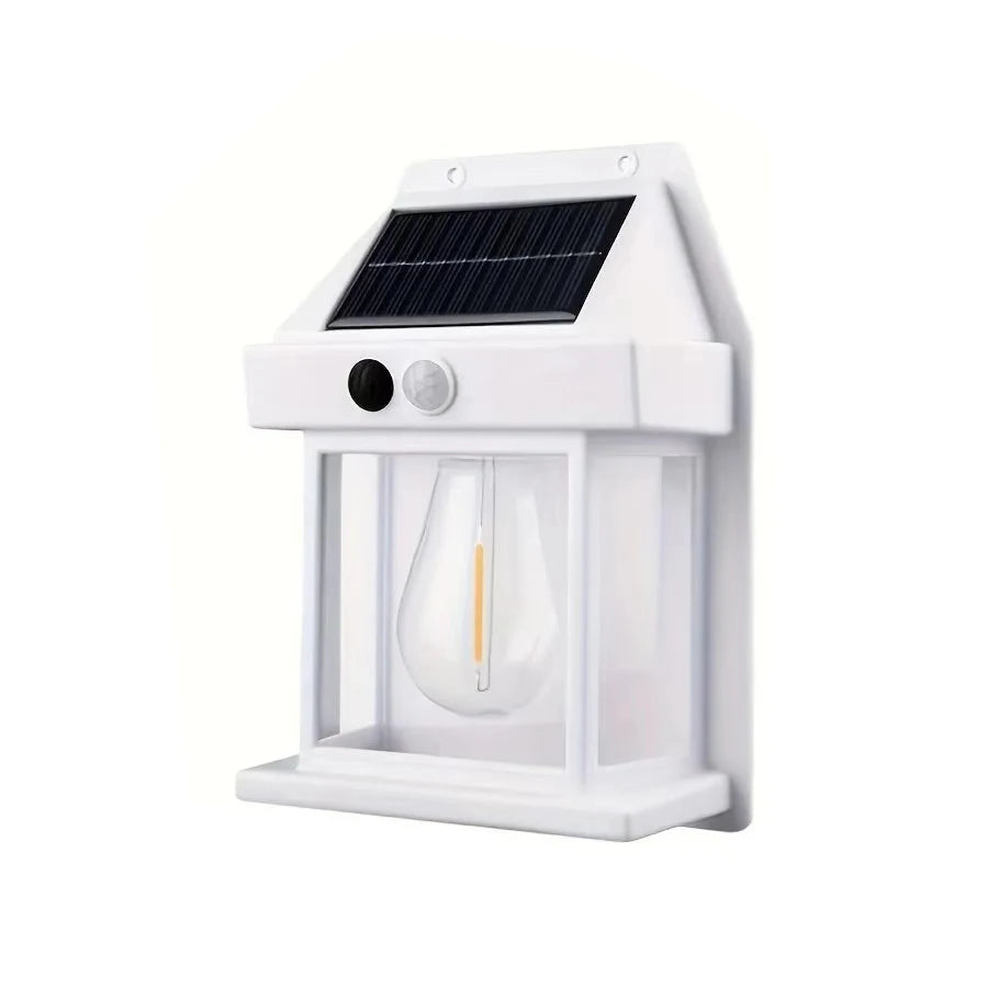 Solar Wall Light Outdoor - Motion Sensor LED Security Light with 3 Modes, IP65 Waterproof - LitNest