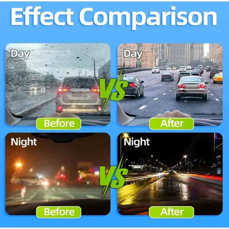 Car Windshield Oil Film Cleaning Brush - Anti-Fog Glass Cleaner | LitNest - LitNest