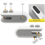 Handheld Vacuum Sealer | USB Rechargeable Heat Sealer for Chips & Food Storage - LitNest