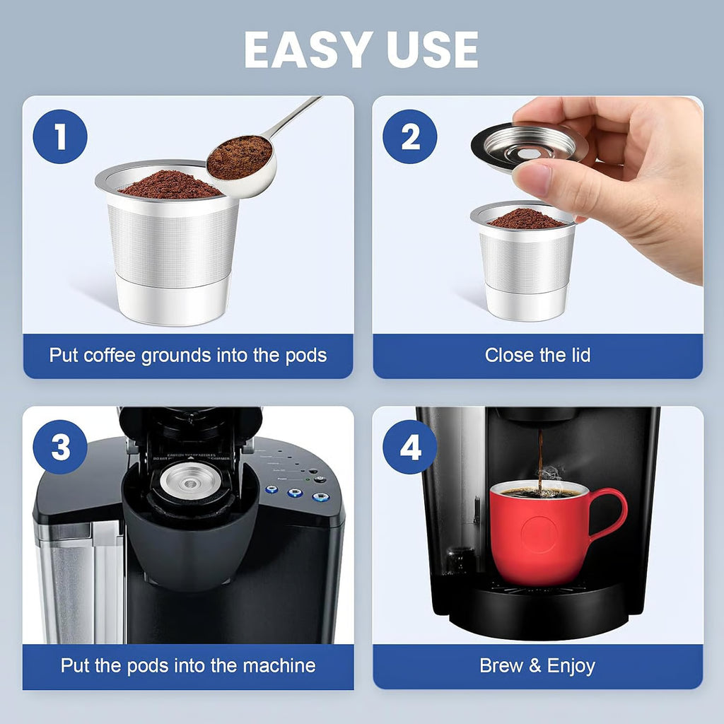 Reusable K-Cup Filter | Stainless Steel - LitNest