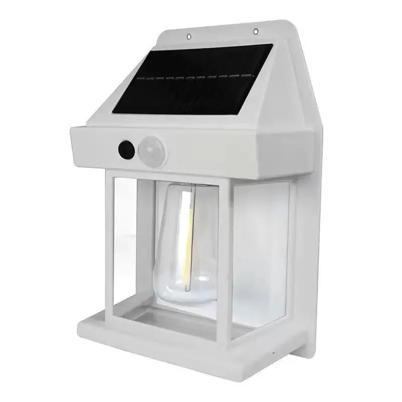 Solar Wall Light Outdoor - Motion Sensor LED Security Light with 3 Modes, IP65 Waterproof - LitNest
