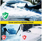 Windshield Snow Cover | Car Ice Shield for Winter Protection - LitNest