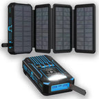 Professional 20000mAh Solar Power Bank - Wireless Charging & Emergency LED - LitNest