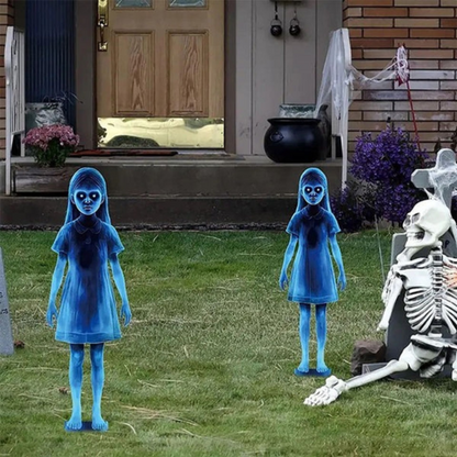 Interactive Halloween Ghost Decoration - Motion Sensor Spooky Yard Decor with AI Technology - LitNest